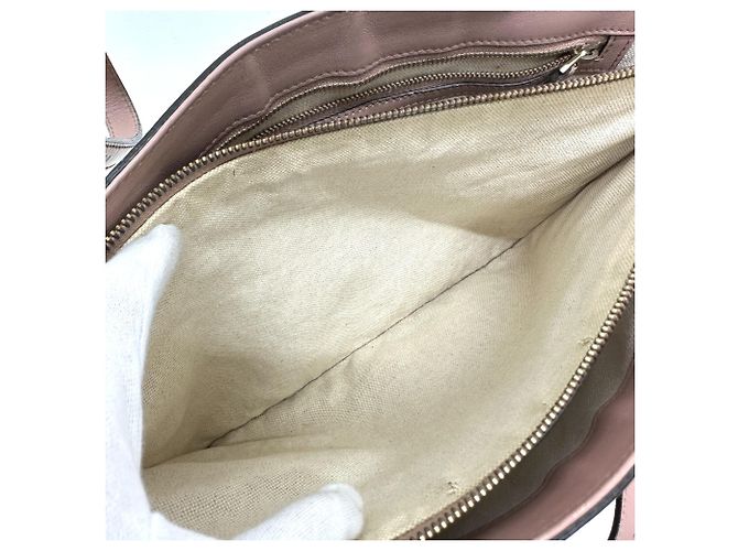 Gucci Beiger Lackleder-Shopper - Ansicht 9