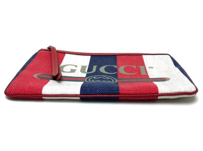 Clutch Gucci Rossa Rosso - vista 3
