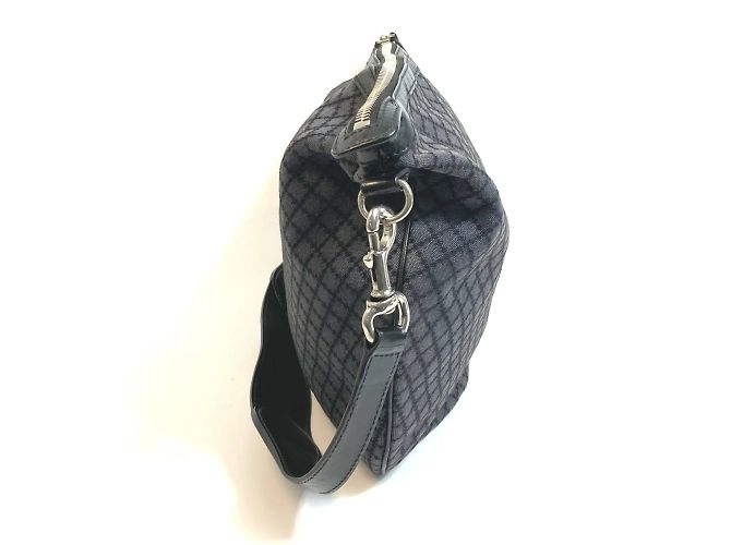 Borsa a spalla Gucci nera e grigia Nero - vista 11