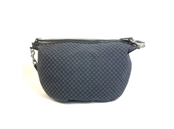 Borsa a spalla Gucci nera e grigia Nero - vista 2