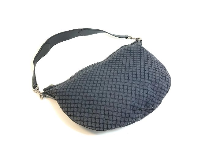 Borsa a spalla Gucci nera e grigia Nero - vista 3