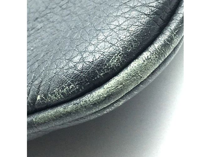Borsa a spalla in pelle grigia Gucci Marrone - vista 3