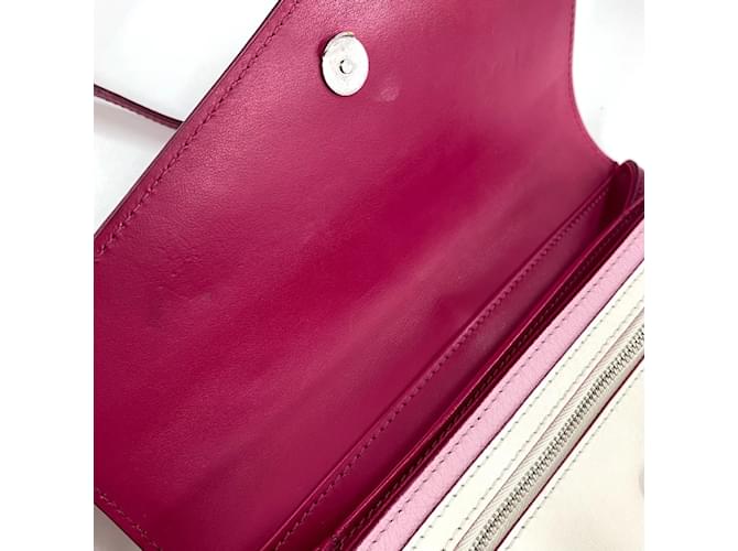 Borsa a spalla in pelle rosa Givenchy - vista 10
