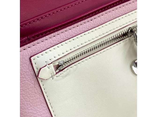 Borsa a spalla in pelle rosa Givenchy - vista 11