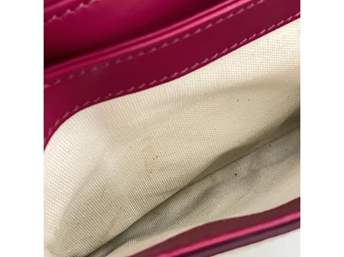 Borsa a spalla in pelle rosa Givenchy - vista 13