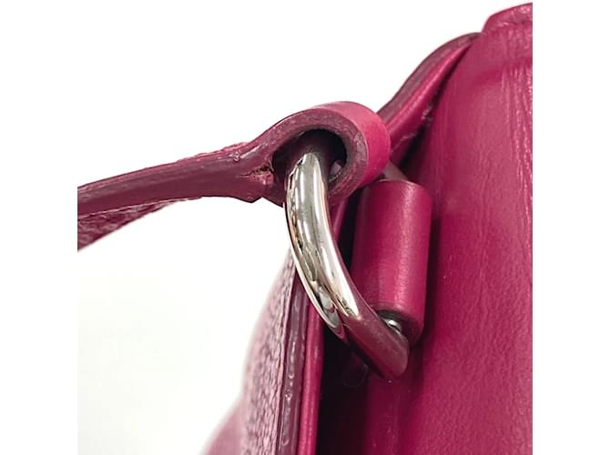 Borsa a spalla in pelle rosa Givenchy - vista 9