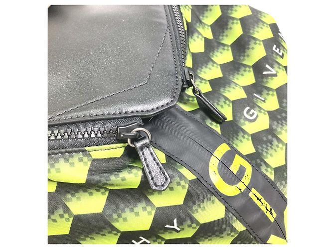Givenchy Yellow Cloth Backpack - view 6