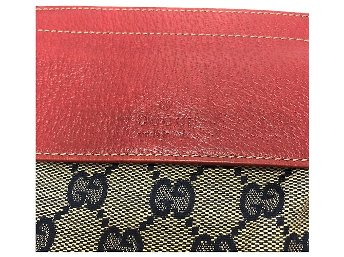 Gucci 28566 Marsupio GG/Logo Blu navy - vista 3