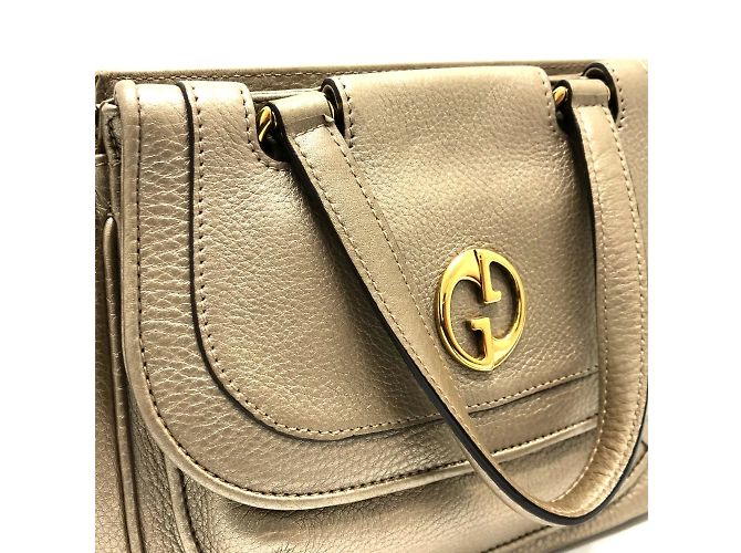 Borsa Gucci 282481 GG D'oro - vista 6