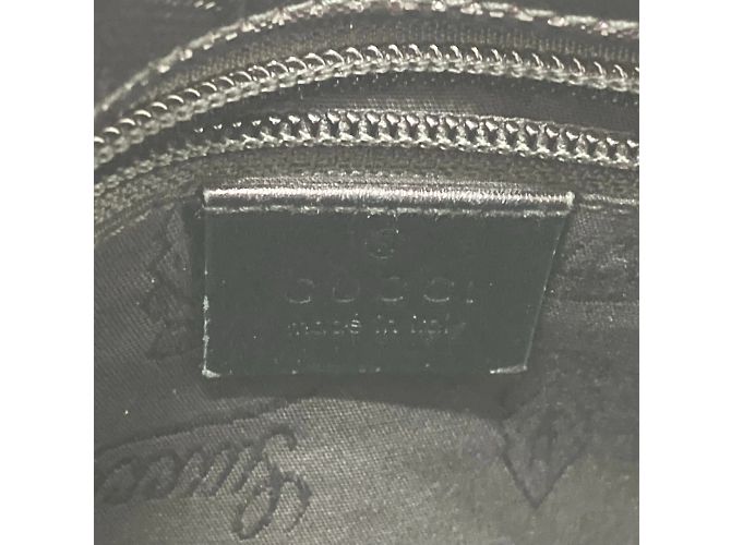 Borsa a Spalla Gucci 201732 GG Implementation Kaban Nero - vista 11
