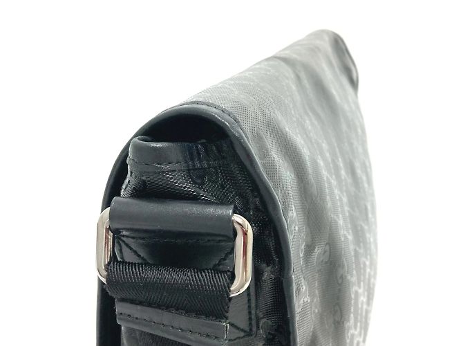 Borsa a Spalla Gucci 201732 GG Implementation Kaban Nero - vista 8