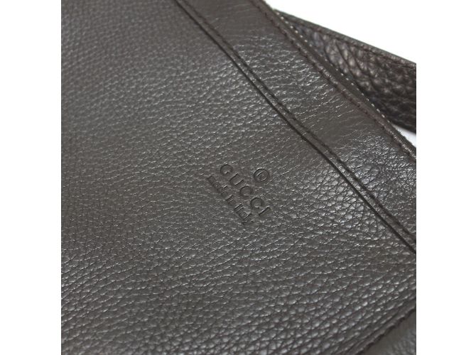 Gucci Brown Leather Shoulder Bag - view 4