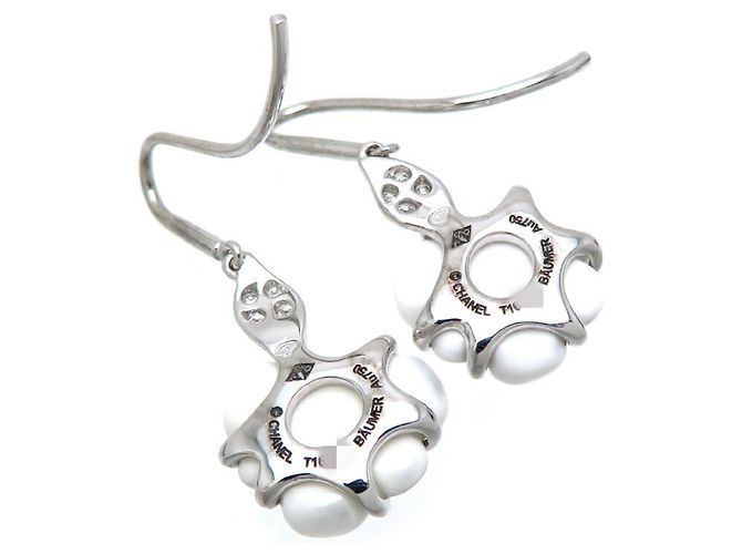 Orecchini di diamante Chanel Camelia per donne D'oro - vista 2