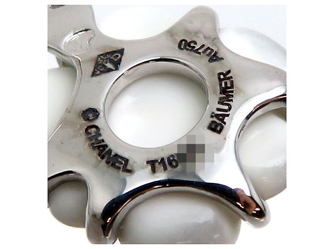 Orecchini di diamante Chanel Camelia per donne D'oro - vista 6
