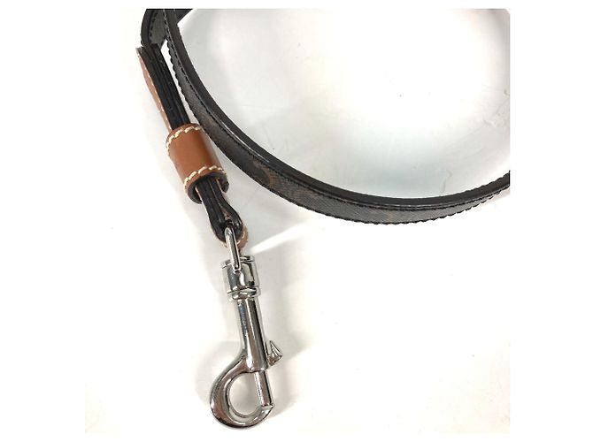 Céline Laisse pour chien Celine Triomphe en marron tan - vue 2