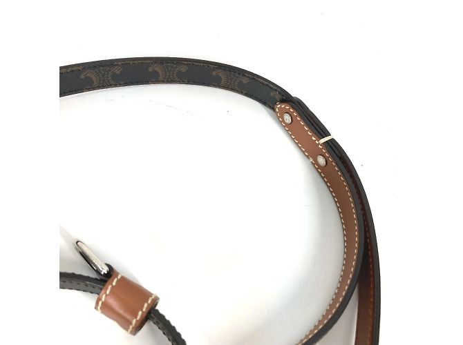 Céline Laisse pour chien Celine Triomphe en marron tan - vue 3