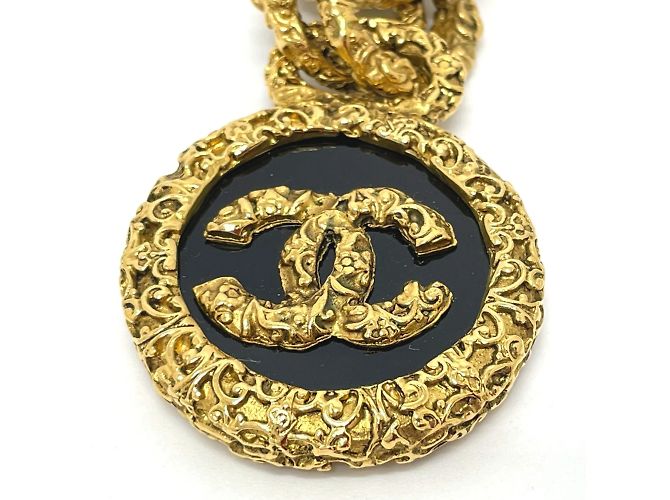 Portachiavi Chanel Coco CC Mark Charm D'oro - vista 2