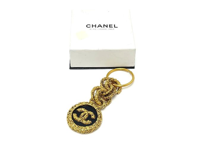 Portachiavi Chanel Coco CC Mark Charm D'oro - vista 8