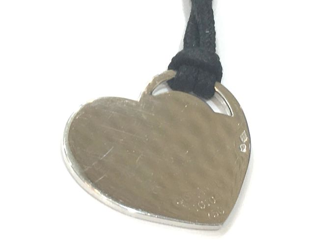 Collana Choker Camelia di Chanel Argento - vista 3
