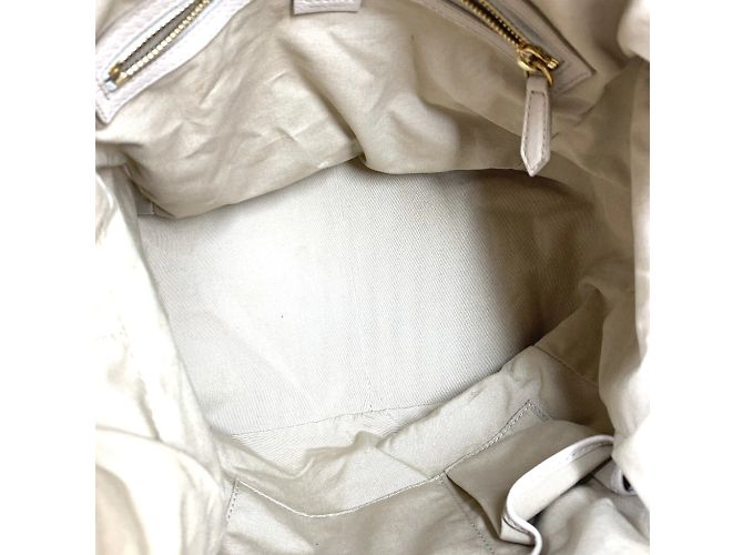 Céline Bolsa de mão Celine com logo antigo em bege - vista 12
