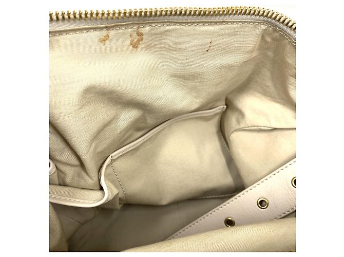 Céline Bolsa de mão Celine com logo antigo em bege - vista 15