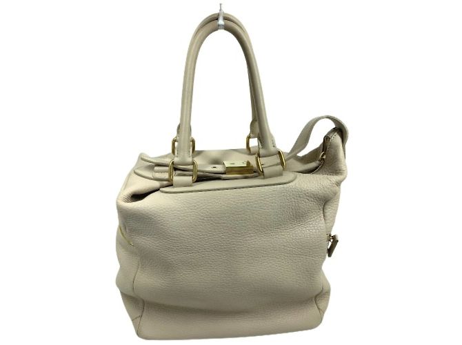 Céline Bolsa de mão Celine com logo antigo em bege - vista 2