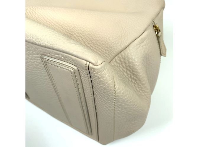 Céline Bolsa de mão Celine com logo antigo em bege - vista 4