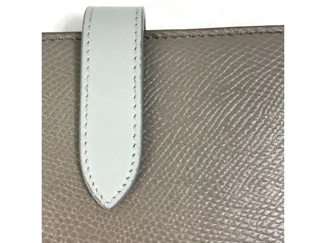 Céline Celine Bicolor Trifold Wallet Brown - view 8