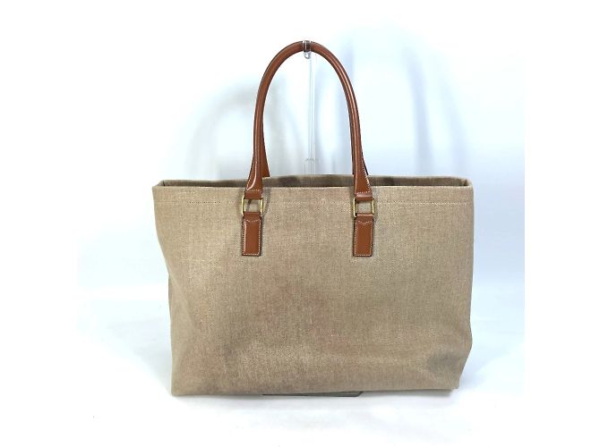 Céline Celine 19006 Borsa a spalla con logo marrone - vista 2