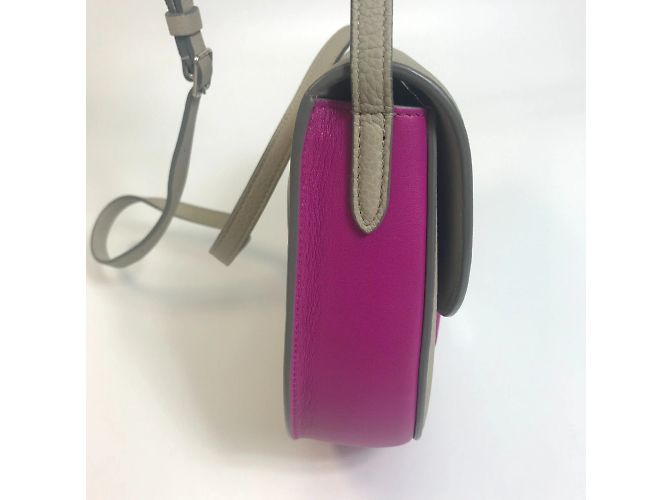 Céline Celine Bicolor Shoulder Bag Brown - view 7