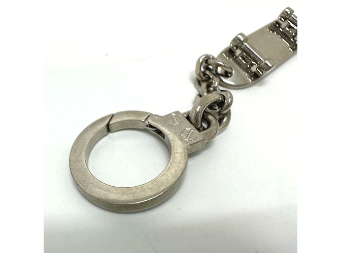 Céline Celine Black Silver Bag Charm Key Holder - view 7