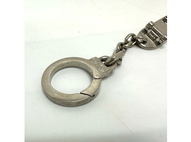 Céline Celine Black Silver Bag Charm Key Holder - view 8