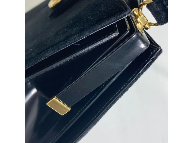 Céline Borsa a Spalla Kisslock di Celine Nero - vista 11