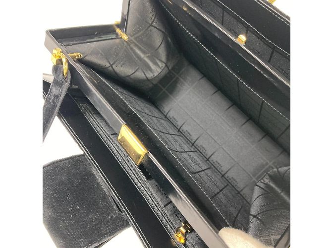 Céline Borsa a Spalla Kisslock di Celine Nero - vista 15