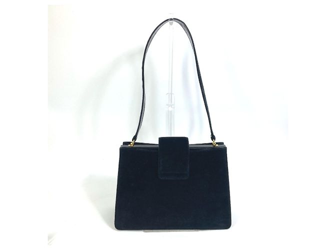Céline Borsa a Spalla Kisslock di Celine Nero - vista 2
