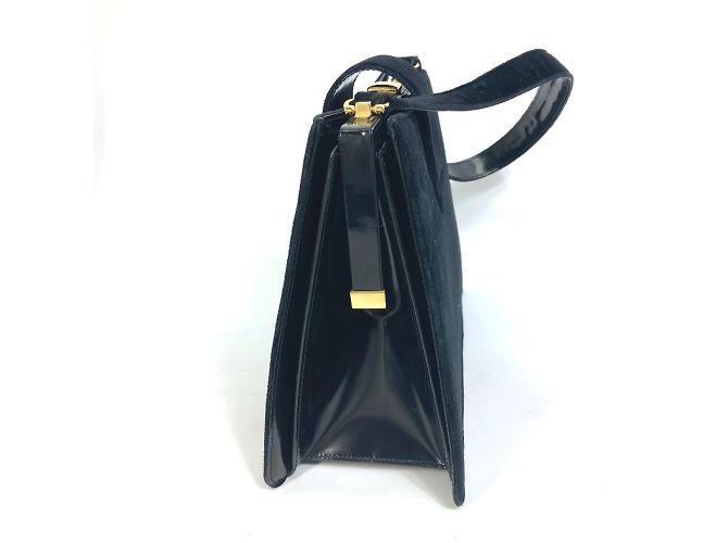 Céline Borsa a Spalla Kisslock di Celine Nero - vista 3