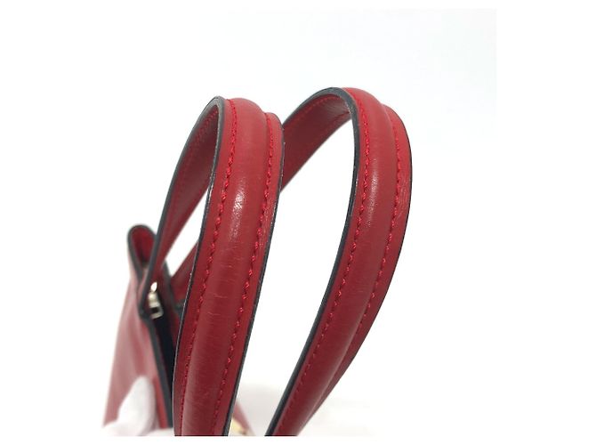 Céline Borsa in pelle rossa Celine Rosso - vista 4