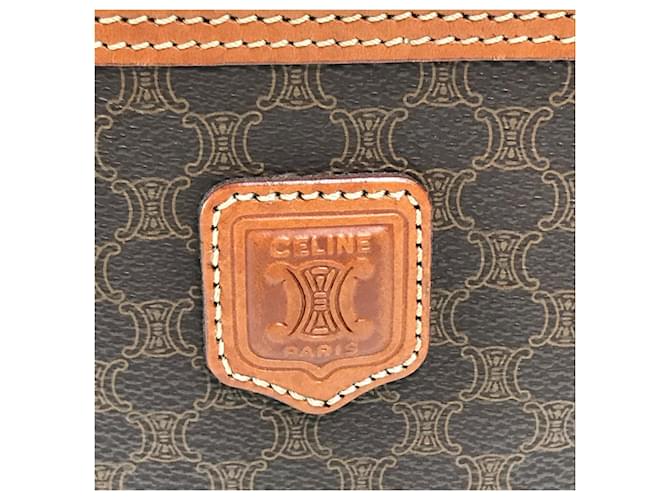 Céline Borsa a mano Celine Macadam Marrone - vista 11