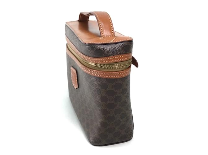 Céline Borsa a mano Celine Macadam Marrone - vista 3