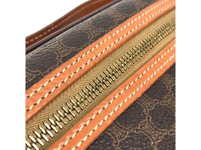 Céline Borsa a mano Celine Macadam Marrone - vista 6