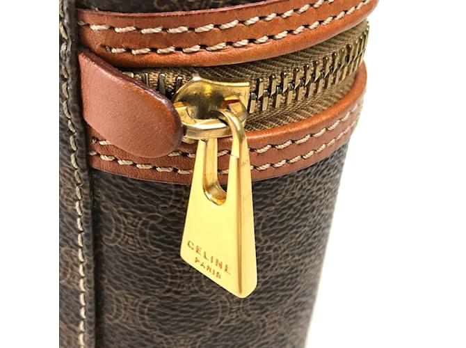 Céline Borsa a mano Celine Macadam Marrone - vista 7