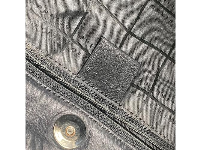 Céline Borsa a spalla in cotone rosso Celine - vista 8