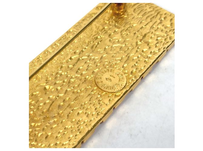 Céline Celine Arc de Triomphe Gold Plated Brooch - view 5