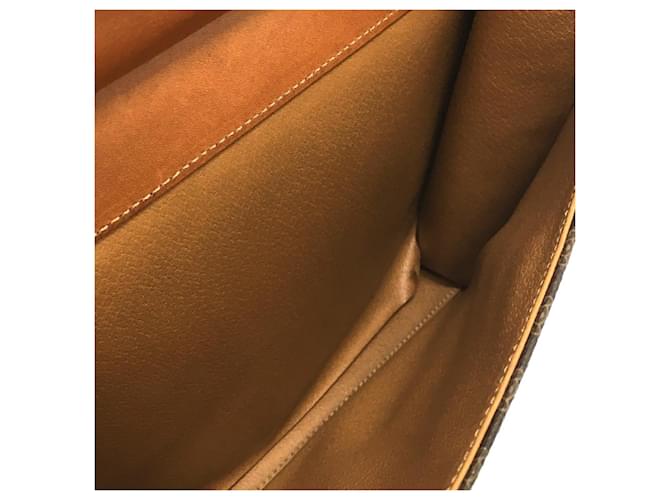 Céline Borsa a Spalla 2WAY Celine Macadam Marrone - vista 10