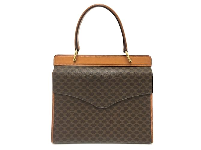 Céline Borsa a Spalla 2WAY Celine Macadam Marrone - vista 2