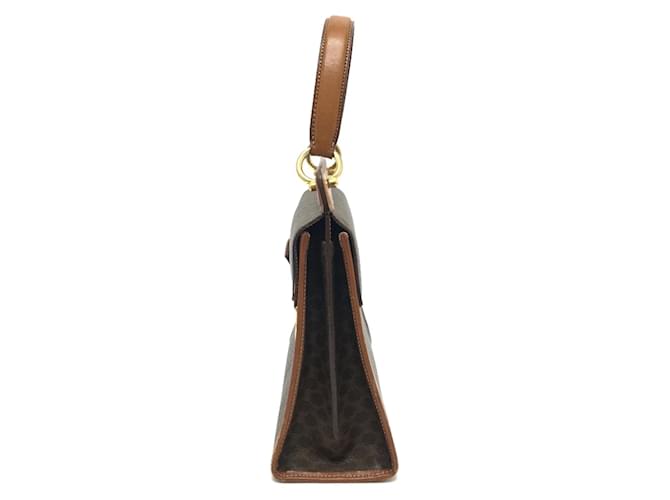 Céline Borsa a Spalla 2WAY Celine Macadam Marrone - vista 3