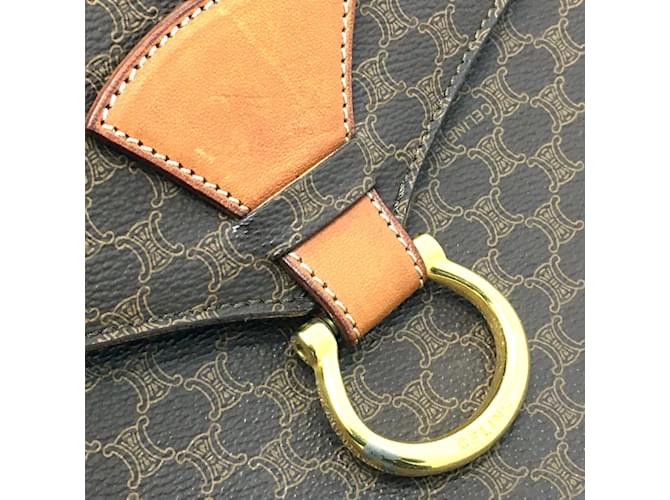Céline Borsa a Spalla 2WAY Celine Macadam Marrone - vista 5