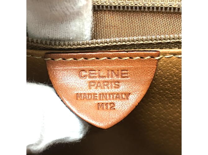 Céline Borsa a Spalla 2WAY Celine Macadam Marrone - vista 9