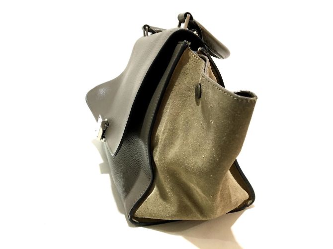 Céline Borsa Celine 2 in 1 in grigio carbone Marrone - vista 4