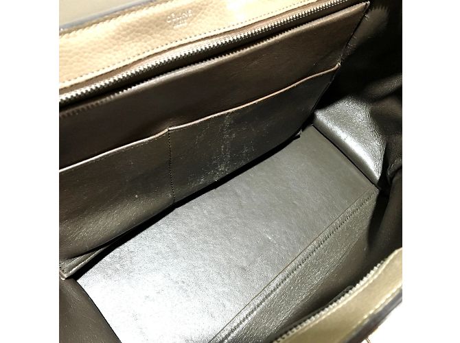 Céline Borsa Celine 2 in 1 in grigio carbone Marrone - vista 9